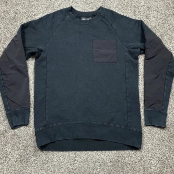 Nike SB Sweater Mens Small Crewneck Tech Fleece Skateboarding Pullover 704853-01 - Picture 1 of 12